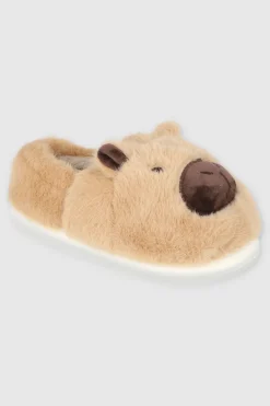 PANTUFLA CAPIBARA ESPONJOSA