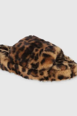 Pantufla cozy animal print