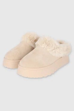 Pantufla Peluda Mula