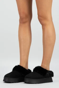 Pantufla Peluda Mula