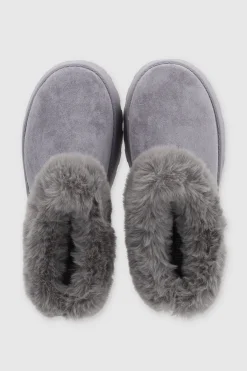 Pantufla Peluda Mula