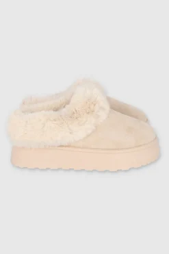 Pantufla Peluda Mula