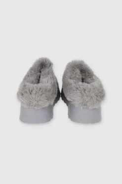 Pantufla Peluda Mula