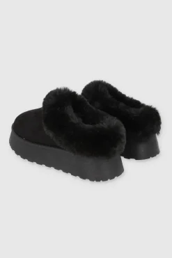 Pantufla Peluda Mula