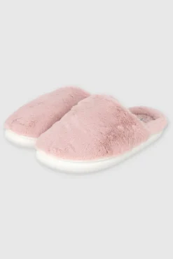 Pantuflas Peluche Monocolor