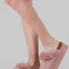 Pantuflas Sherpa Peluche Plataforma
