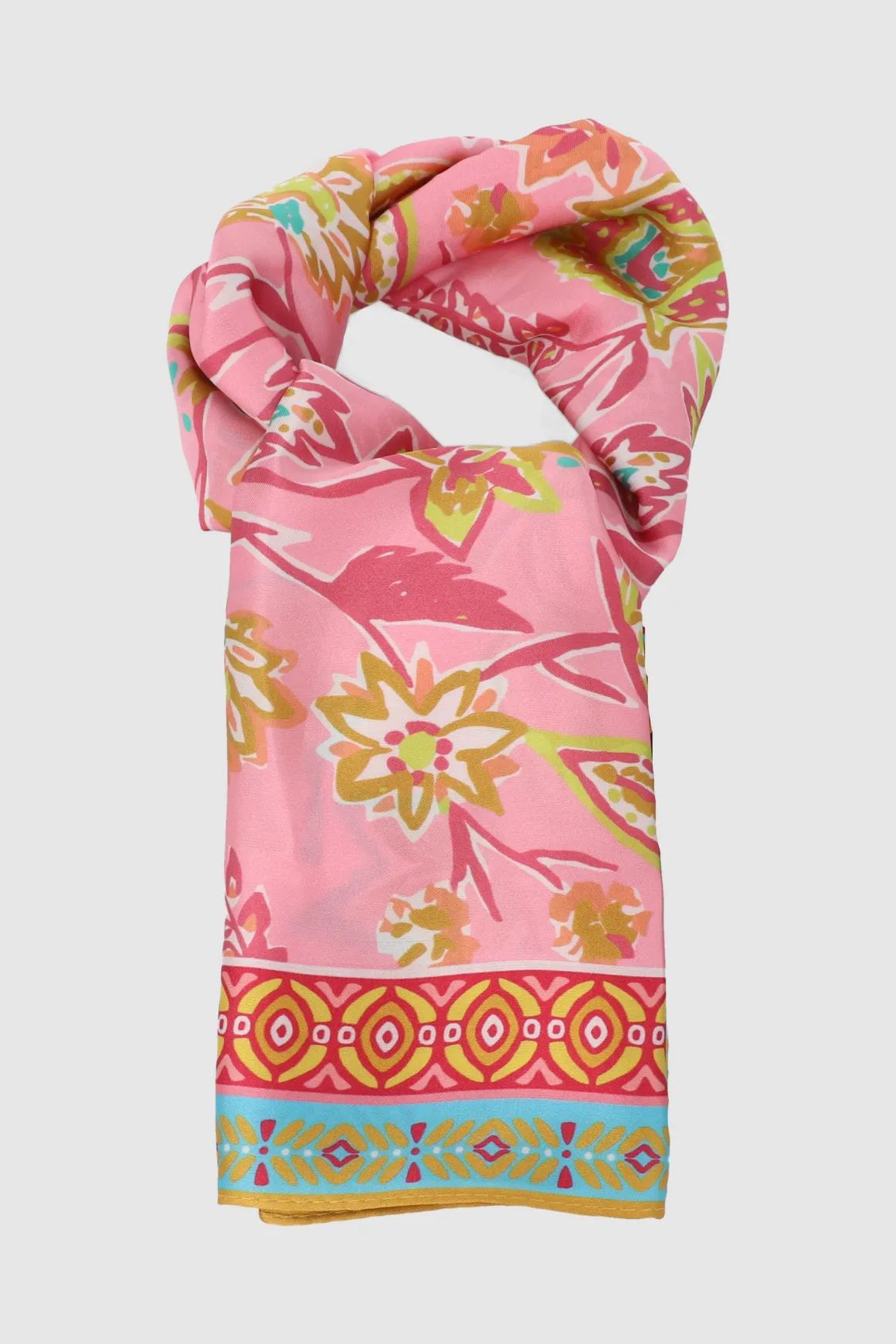Pañuelo multicolores flores