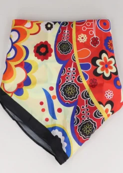 Pañuelo Paisley Flores