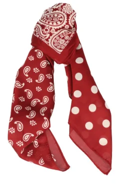 Pañuelo paisley polka dots