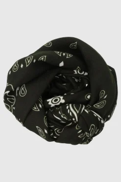 Pañuelo paisleys borde contraste