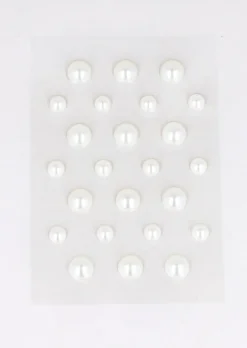 Perlas adhesivas cabello