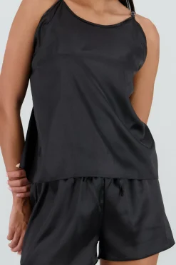 Pijama satin tank short