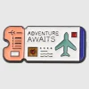 Pin boleto avión