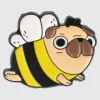 Pin Perro Pug Abejita