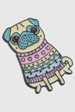 Pin Pug Con Sueter