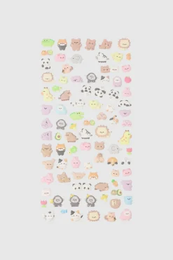 Planilla stickers 3d mix