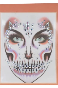 Plantilla brillos catrina