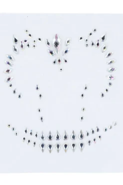 Plantilla brillos catrina