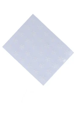 Plantilla estampa uñas copos nieves