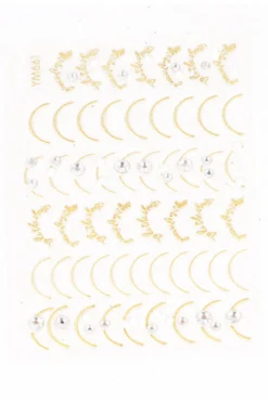 Plantilla Estampas Uñas Brillo