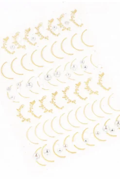 Plantilla Estampas Uñas Brillo