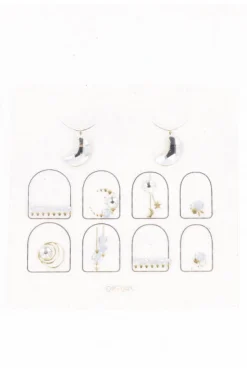 Plantilla estampas uñas galaxia brillos