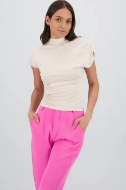 Playera con fruncido