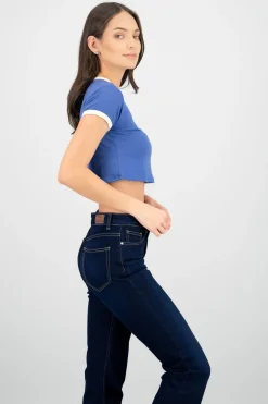 Playera contrastes boston