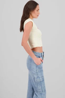 Playera corta estrella numero