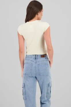 Playera corta estrella numero