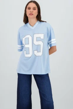 Playera deportiva estampado numeros