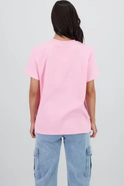 Playera manga corta estampado frutas