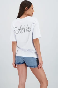 Playera Olivia Rodrigo estampado frente espalda