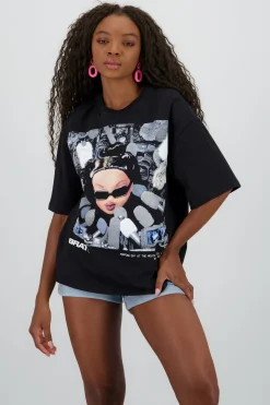 Playera over Bratz aniversario
