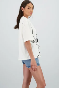 Playera over stitch dibujo