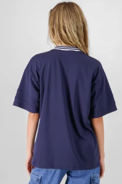 Playera oversize estampado numero