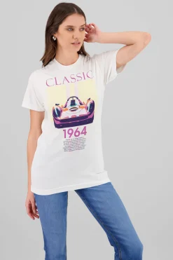 Playera oversized coche classic