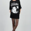 Playera oversized Dua Lipa houdini