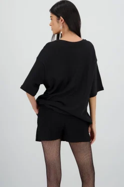 Playera oversized Dua Lipa houdini