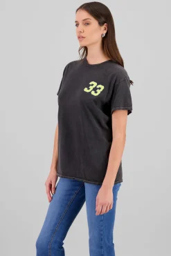 Playera oversized street racing