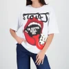 Playera rolling stones lengua roll me