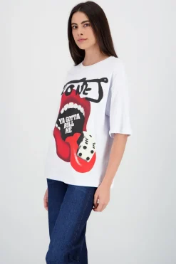 Playera rolling stones lengua roll me