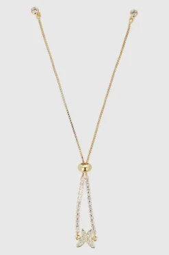 Pulsera mariposa brillos