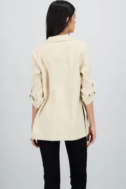 Saco Liso Manga Elevadores