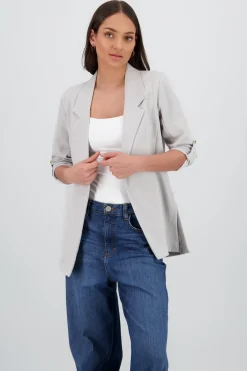 Saco Manga 3/4 Aberturas Laterales