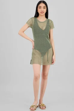 Salida de baño mini red manga corta