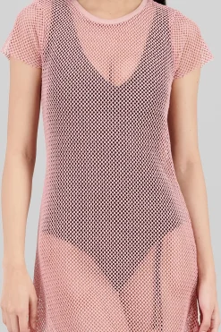 Salida de baño mini red manga corta