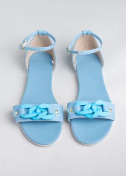 Sandalia cadena pulsera