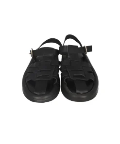 Sandalia cangrejera suela alta