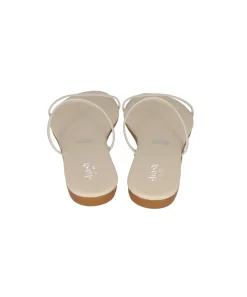 Sandalia cintas efecto piel